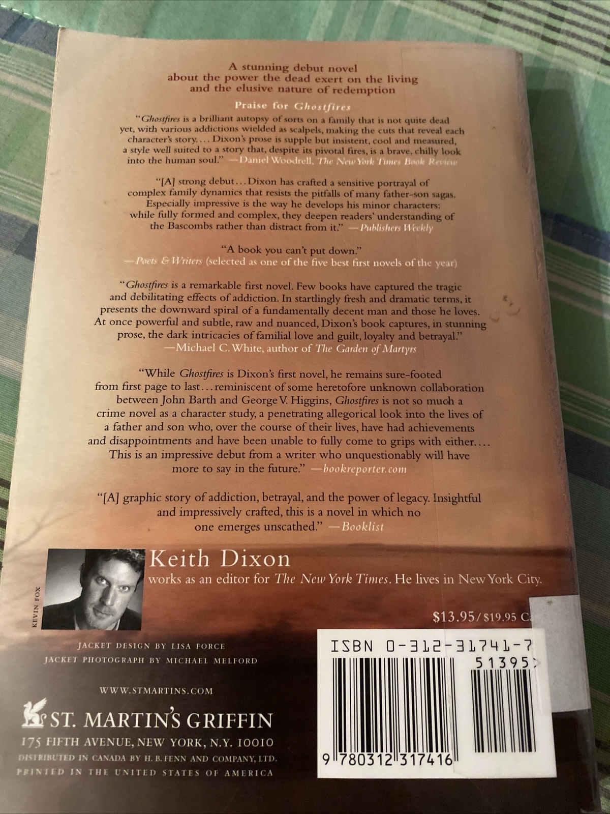 Ghost Fires; Paperback Keith Dixon 2004