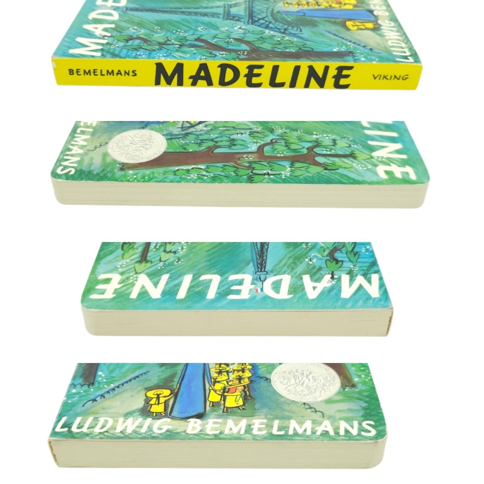 Madeline Ludwig Bemelmans Board Book Caldecott Honor Classic 2012 Abridged Ed