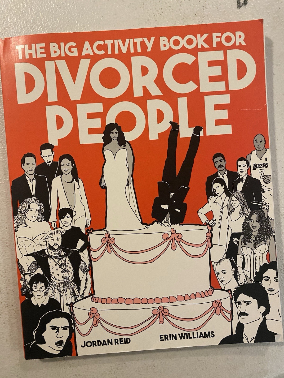 Big Activity Book for Divorced People by Erin Williams and Jordan Reid 🆕