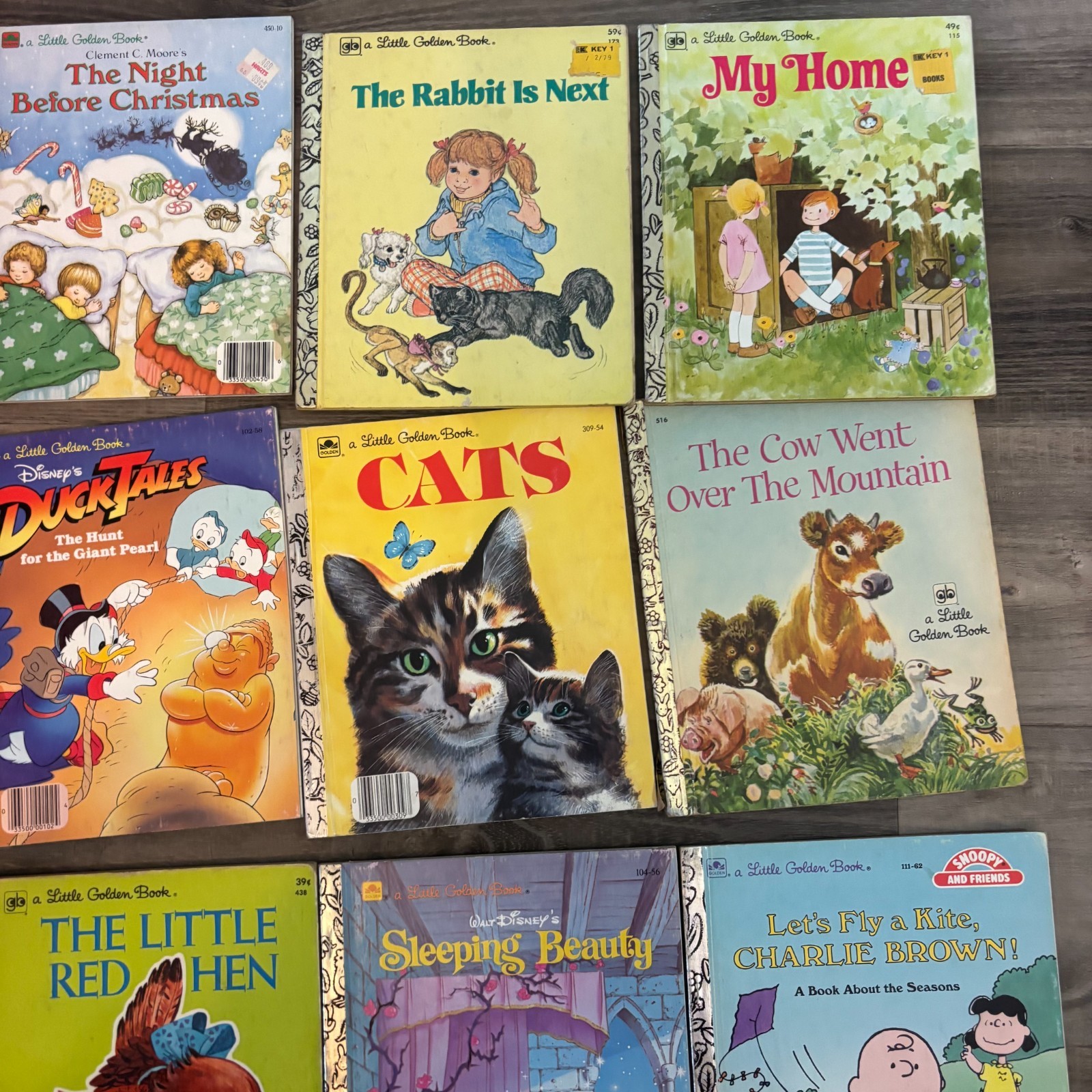 Lot Of 13 Little Golden Book mixed Children’s Books – Rabbit is Next – Sesame St