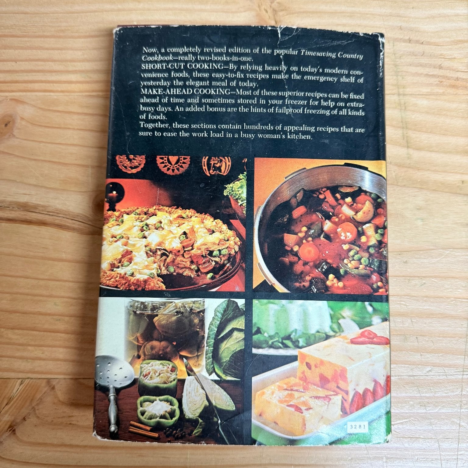Busy Woman’s Cookbook Farm Journal 1971 Short-Cut Make-Ahead Cooking Doubleday
