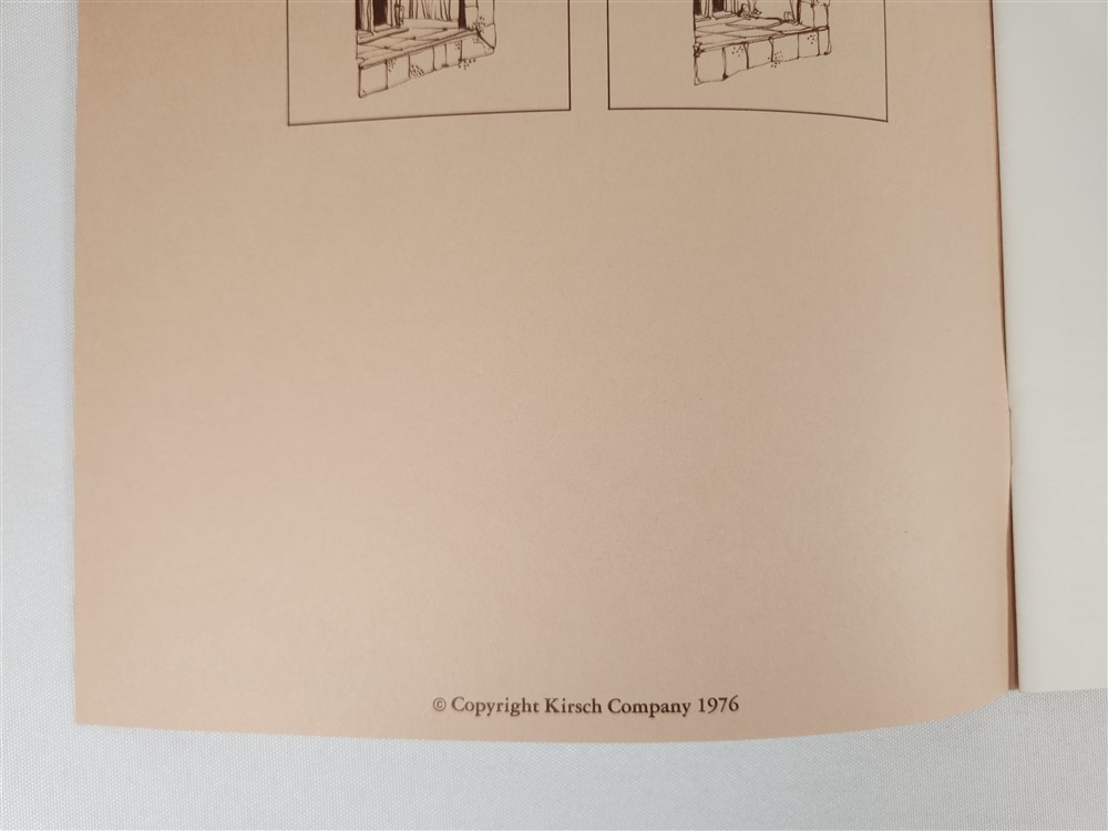Window Treatments Through The Ages By Kirsch Company 1976 PB SP-220