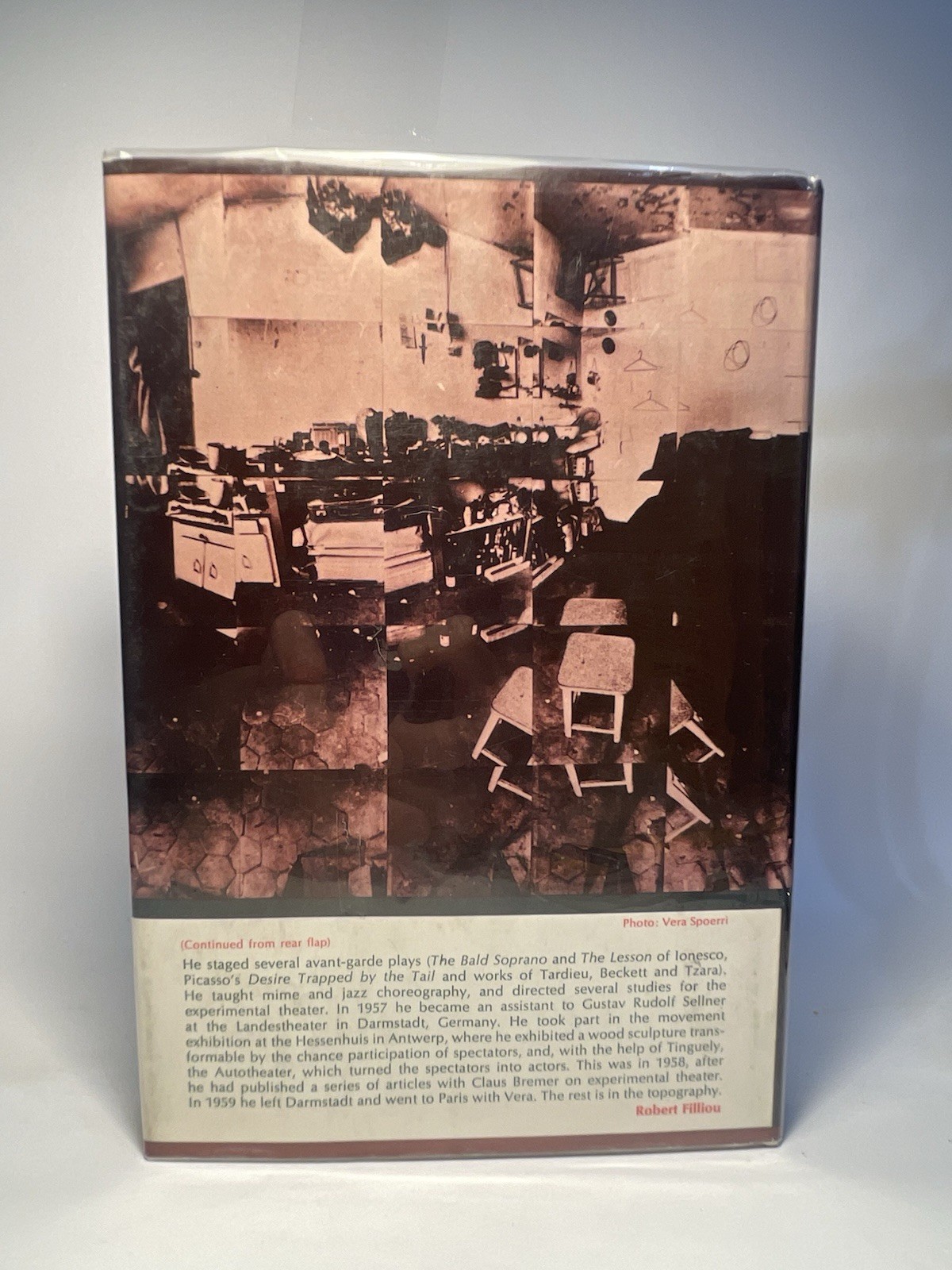 (1st US) Daniel Spoerri: An Annotated Topography Of Chance. 1966 HC/DJ. Fluxus.