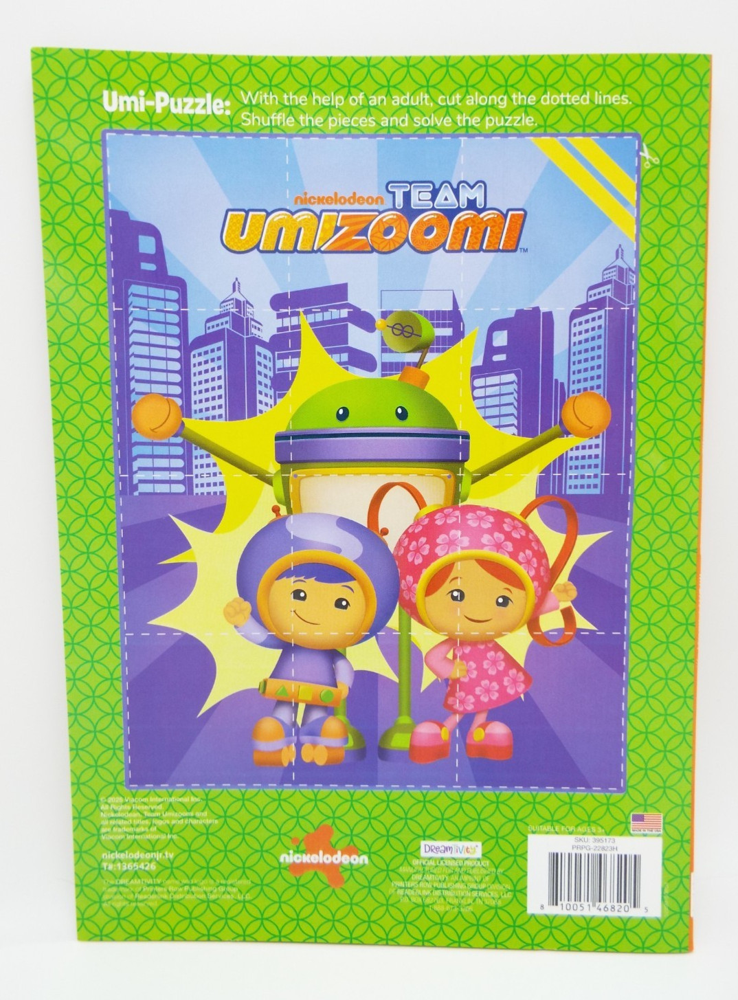 Nickelodeon Team Umizoomi Coloring and Activity Book Dot To Dot Math Numbers NEW