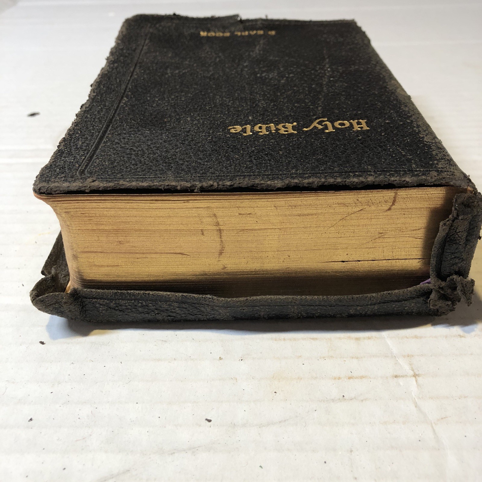 Vtg King James Version Holy Bible Red Letter Edition National Bible Press CRI