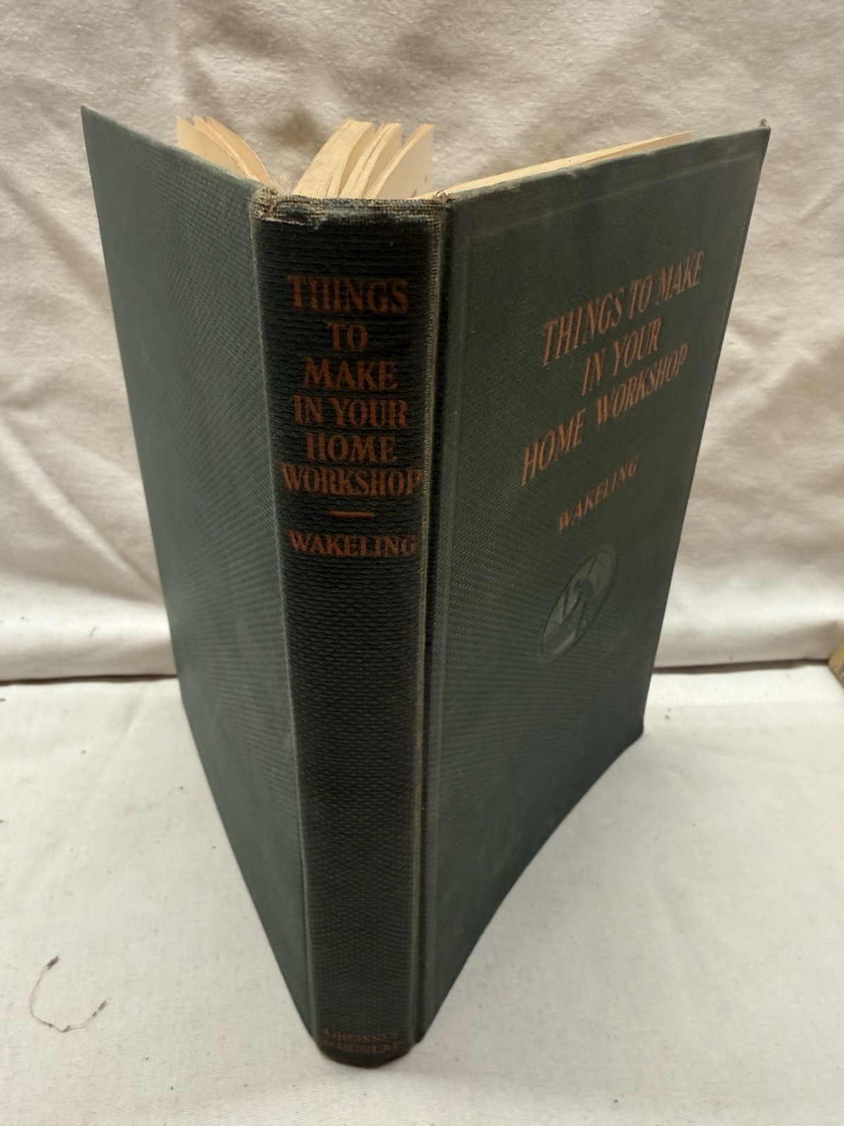 THE HOME WORKSHOP MANUAL by Arthur Wakeling – 1938 Hardcover Popular Science