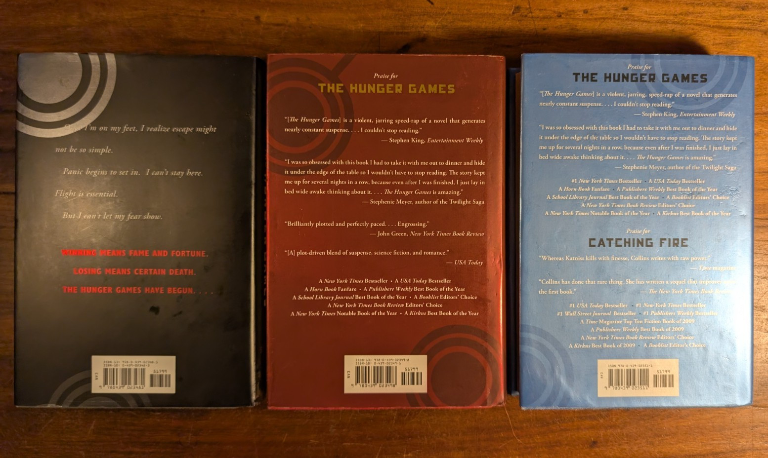 Suzanne Collins ~ The Hunger Games Trilogy ~ Hardcover Box Set ~ Fine Condition