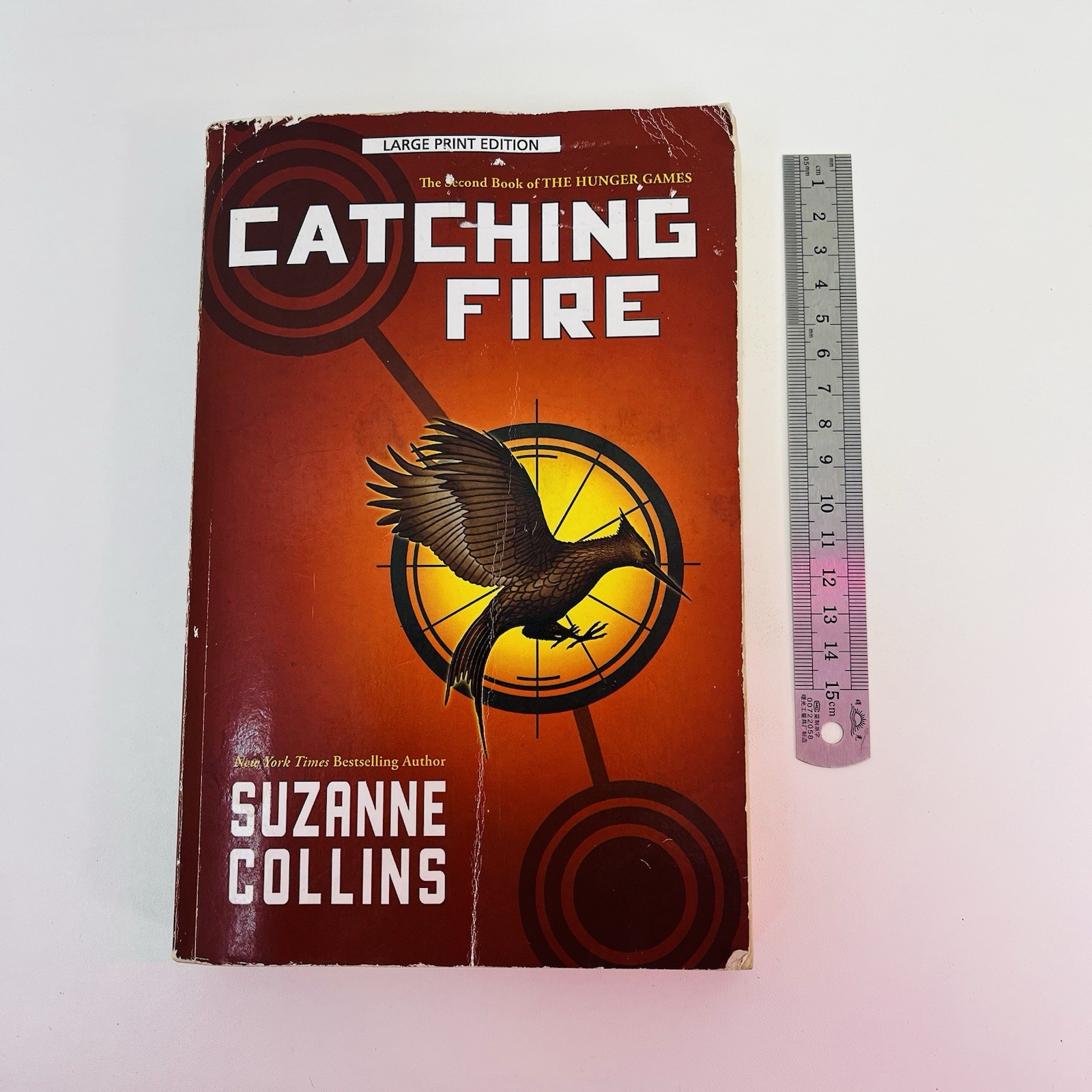 Catching Fire (Hunger Games) Large Print – Collins, Suzanne (LPB, 2009)