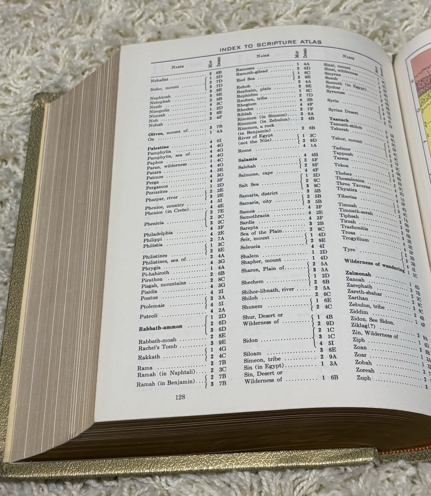1964 XL Family Vintage Holy Bible 20th Century Gold Color Red Letter KJV