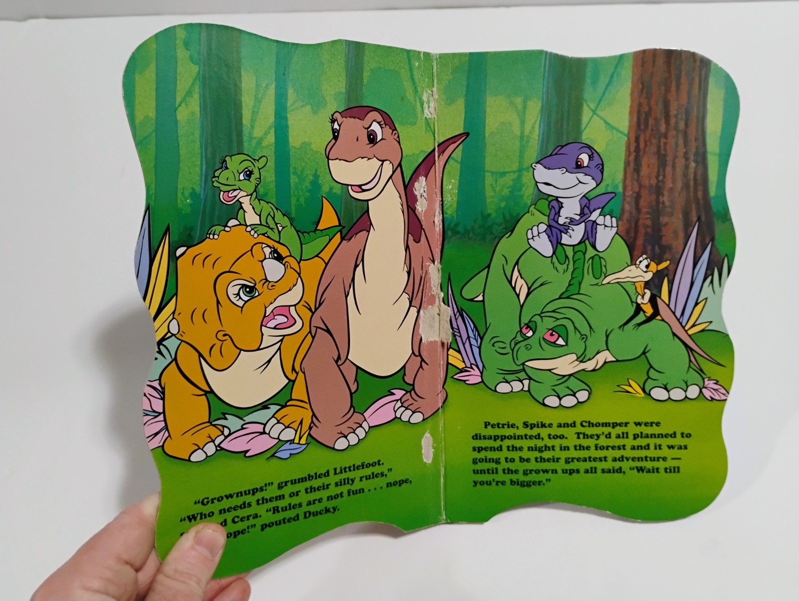Vintage Bendon Land Before Time Board Books Lot Little Foot Petrie Ducky Sarah