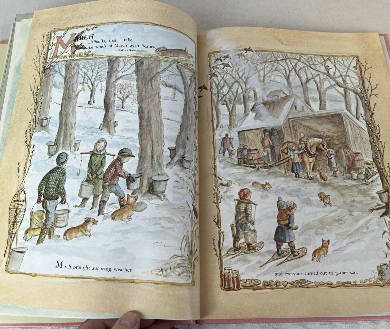 AN ENGLISH CHRISTMAS By Celia Mcinnes – Hardcover