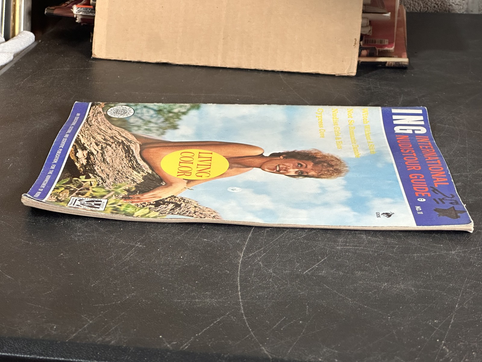 ING International Nudistour Guide No. 11 Living Color Edition VINTAGE RARE NUDE