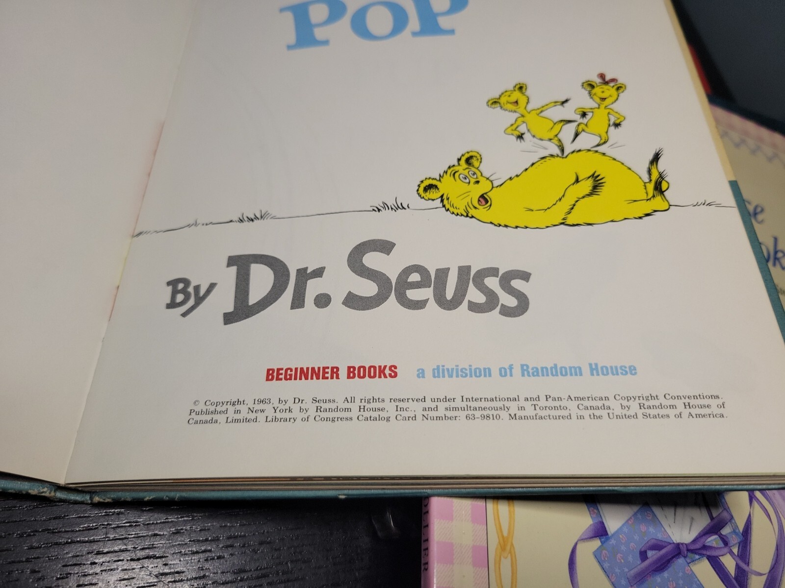 Bartholomew and the Oobleck Paperback and hop on pop By Dr. Seuss