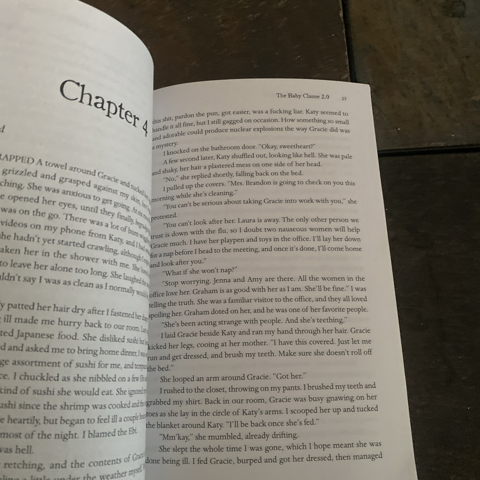 THE BABY CLAUSE 2.0 (THE CONTRACT) (VOLUME 2) By Melanie Moreland **Excellent**