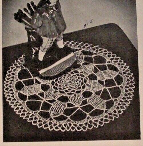 Doilies – The Spool Cotton Company 235 – 15 Crochet Patterns