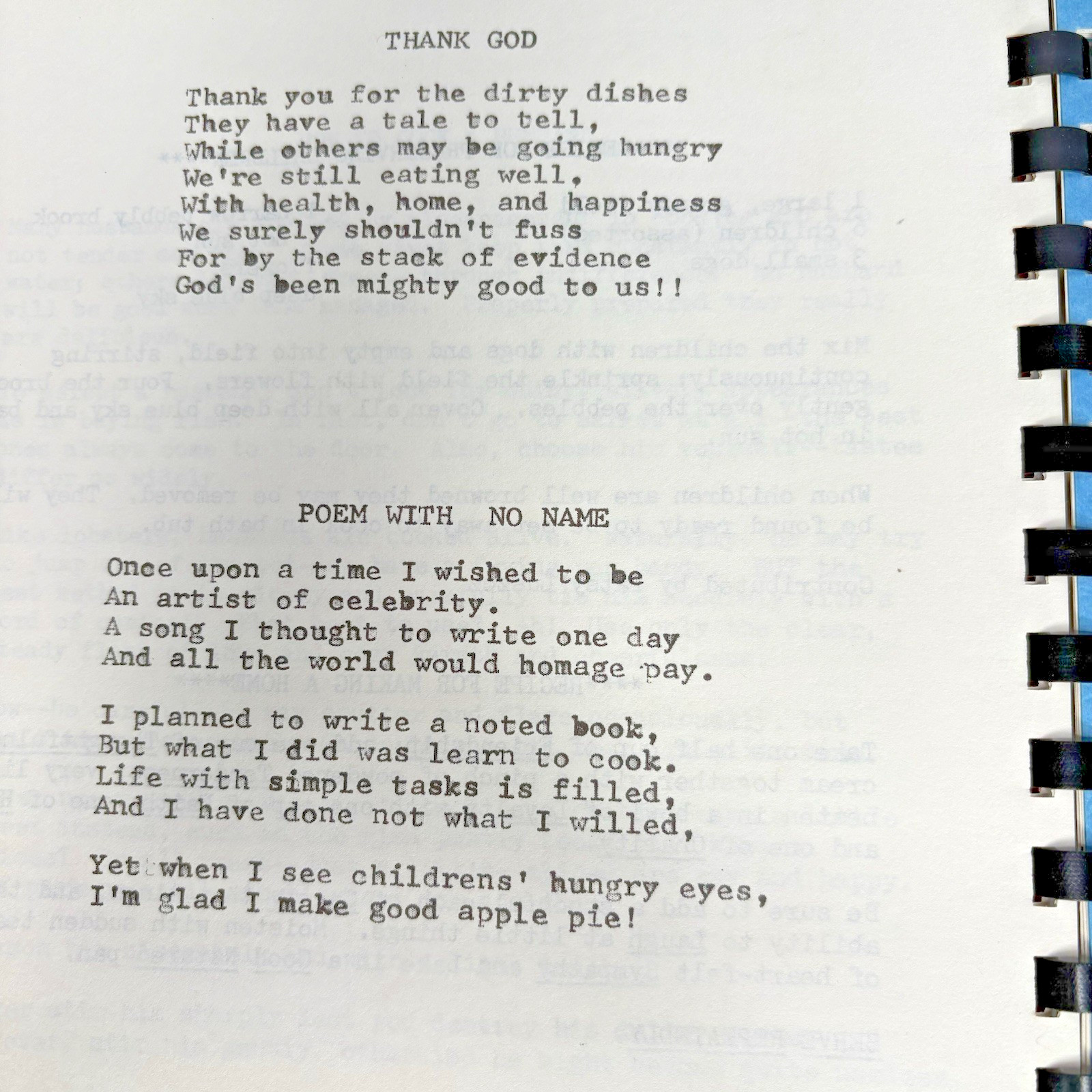 McConnell AFB, Kansas, Officers Wives Club Cookbook. 1980’s 136 Pages.