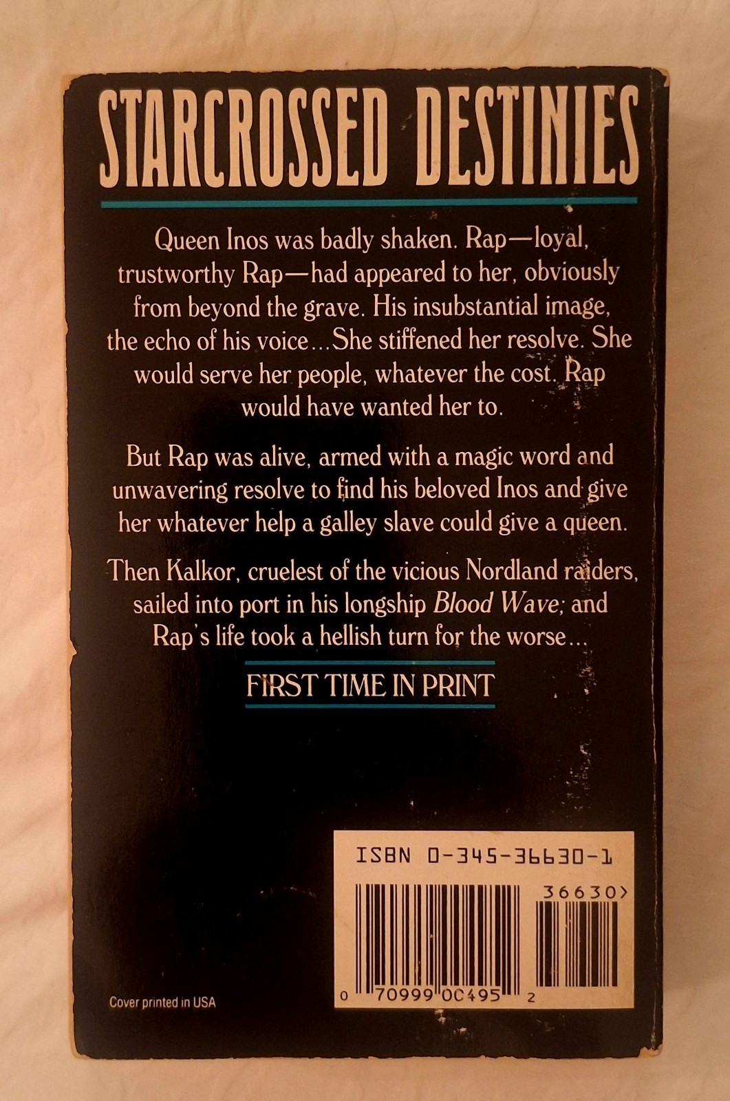 Perilous Seas by Dave Duncan, Part 3 of A Man of His Word. 1st Ed. July 1991