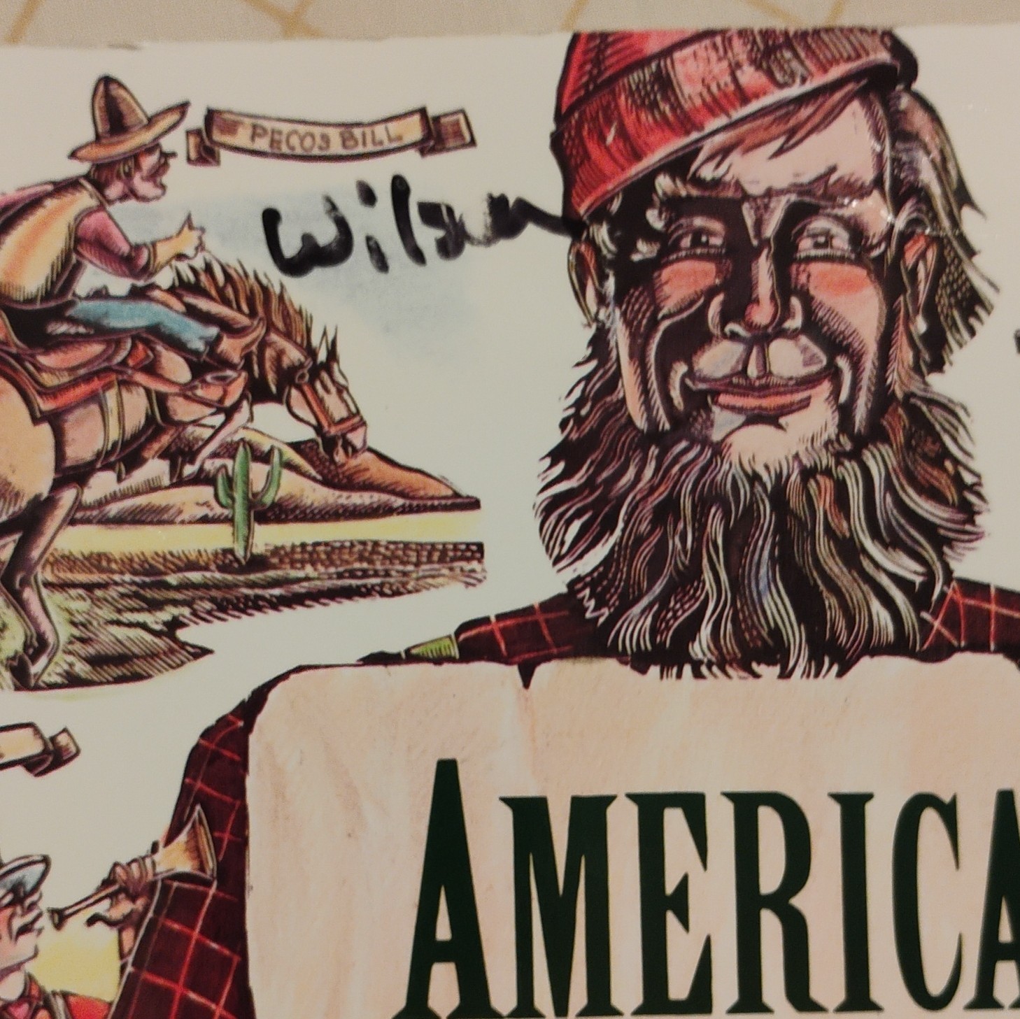Mary Pope Osborne American Tall Tales TPB Scholastic Illustrated Inscribed