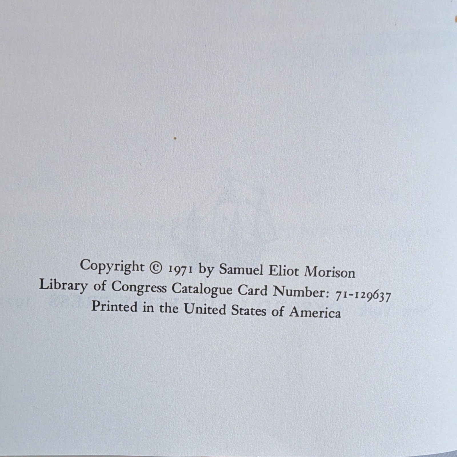 European Discovery of America the Northern Voyages A. D. 500-1600 Morison (HC )