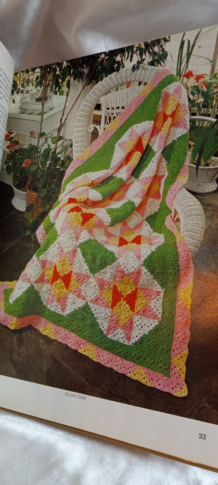 The 7-Day Afghan Book Crochet Jean Leinhauser Rita Weiss 1985 Vintage