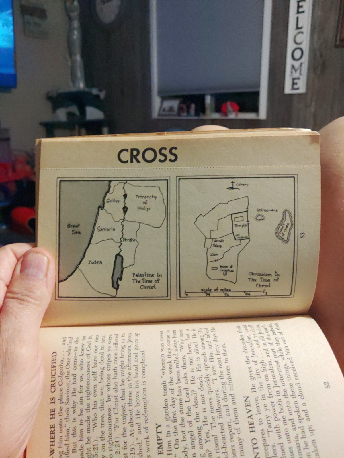 1963 BIBLE HISTORY VISUALIZED Ray Baughman Moody Press Paperback