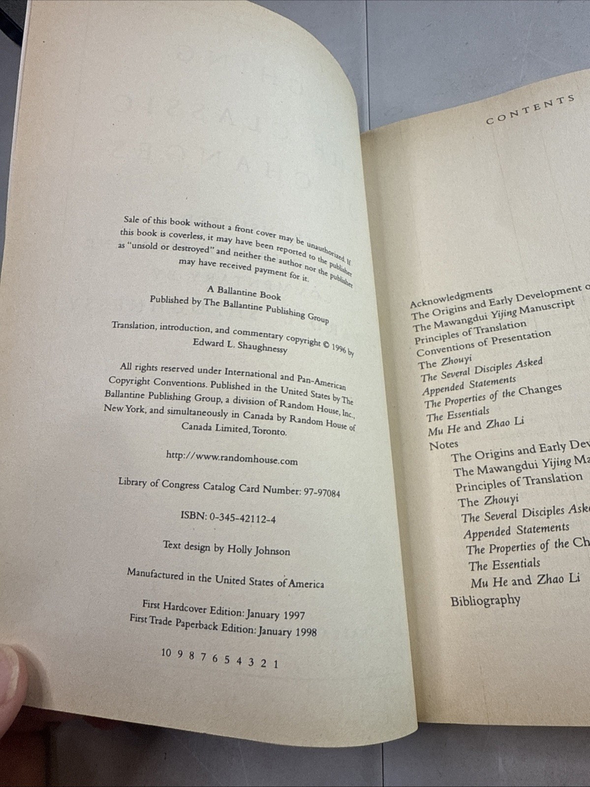 I Ching (Classics of Ancient China) – paperback Shaughnessy, Edward