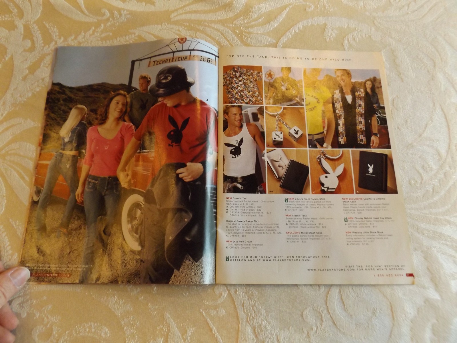 25 YEAR OLD PLAYBOY MAGAZINE CATALOG 🔥 HOLIDAY 2001 🔥