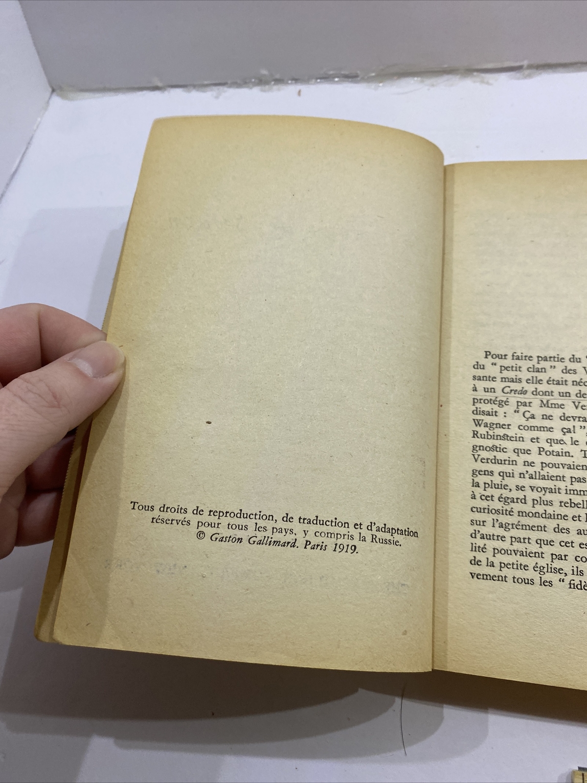 Un Amour De Swann – Marcel Proust (1958, Paperback)
