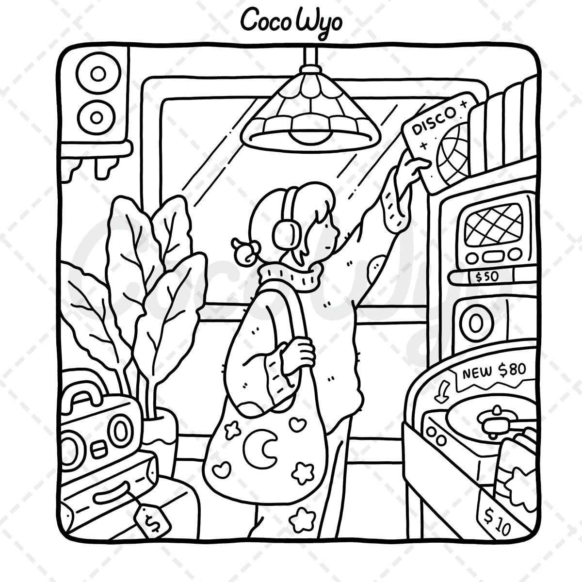Girl Moments Vol 2 Coloring Book for Adults and Teens Featuring Cute Cozy Daily