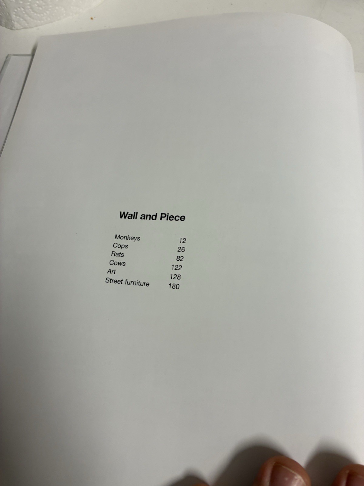 Wall and Piece Banksy Hardcover 2005 Century UK Street Art Graffiti Book