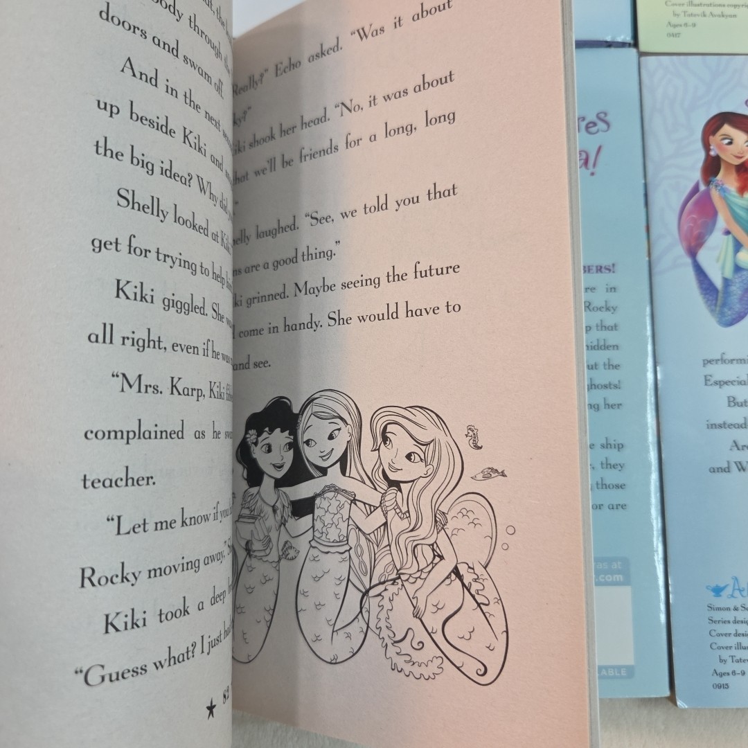 Mermaid Tales by Debbie Dadey Paperback lot of 9 Books Ages 6-9 Illustrated