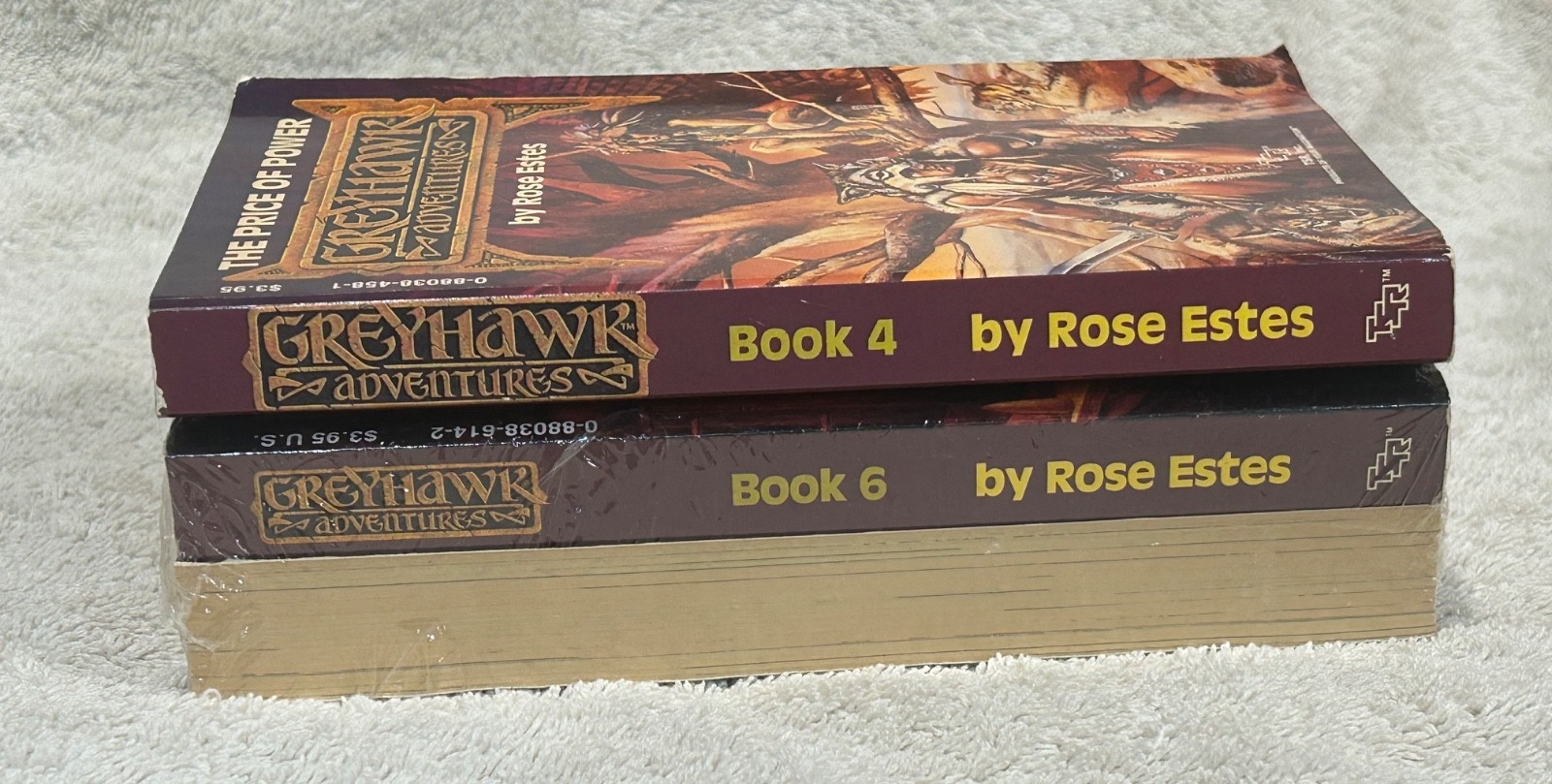Greyhawk Adventures Rose Estes Books (#4 Used)-(#5-6 NEW SEALED)