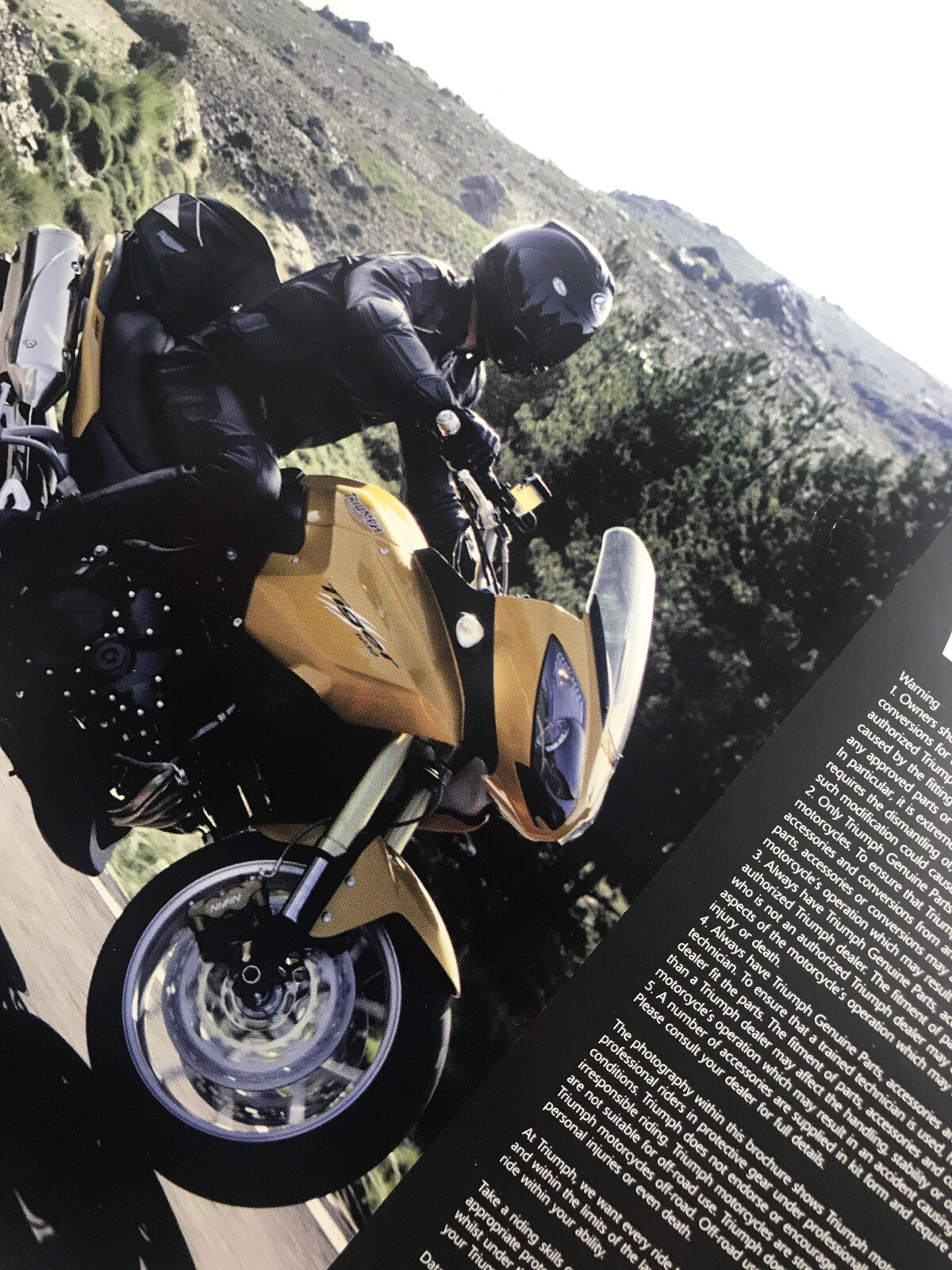 2007 Triumph Motorcycles Accessories 82 Pages
