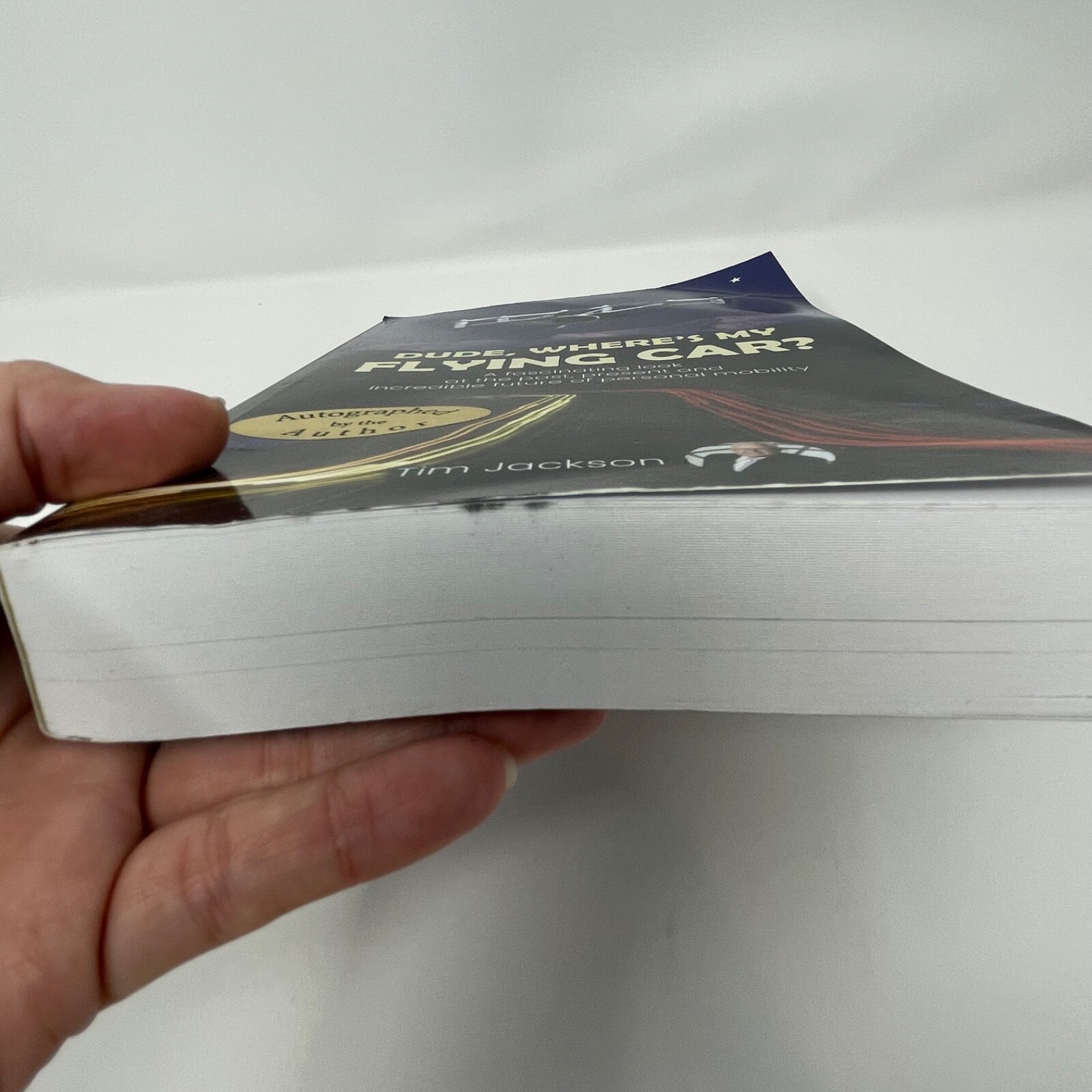 Signed by Author! Dude, Where’s My Flying Car? by Tim Jackson – Mobility Book