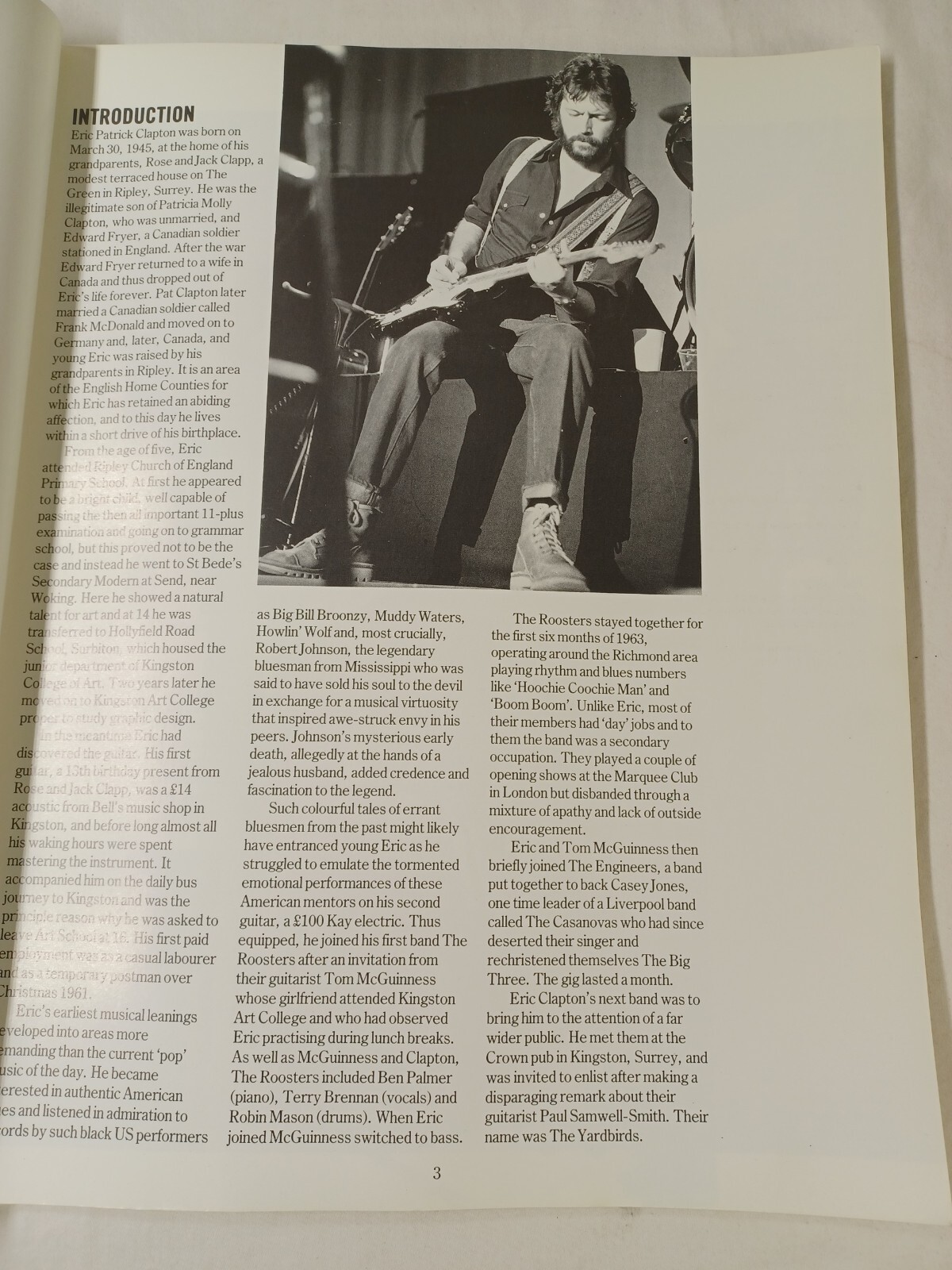 Eric Clapton – A Visual Documentary by Marc Roberty – Omnibus Press