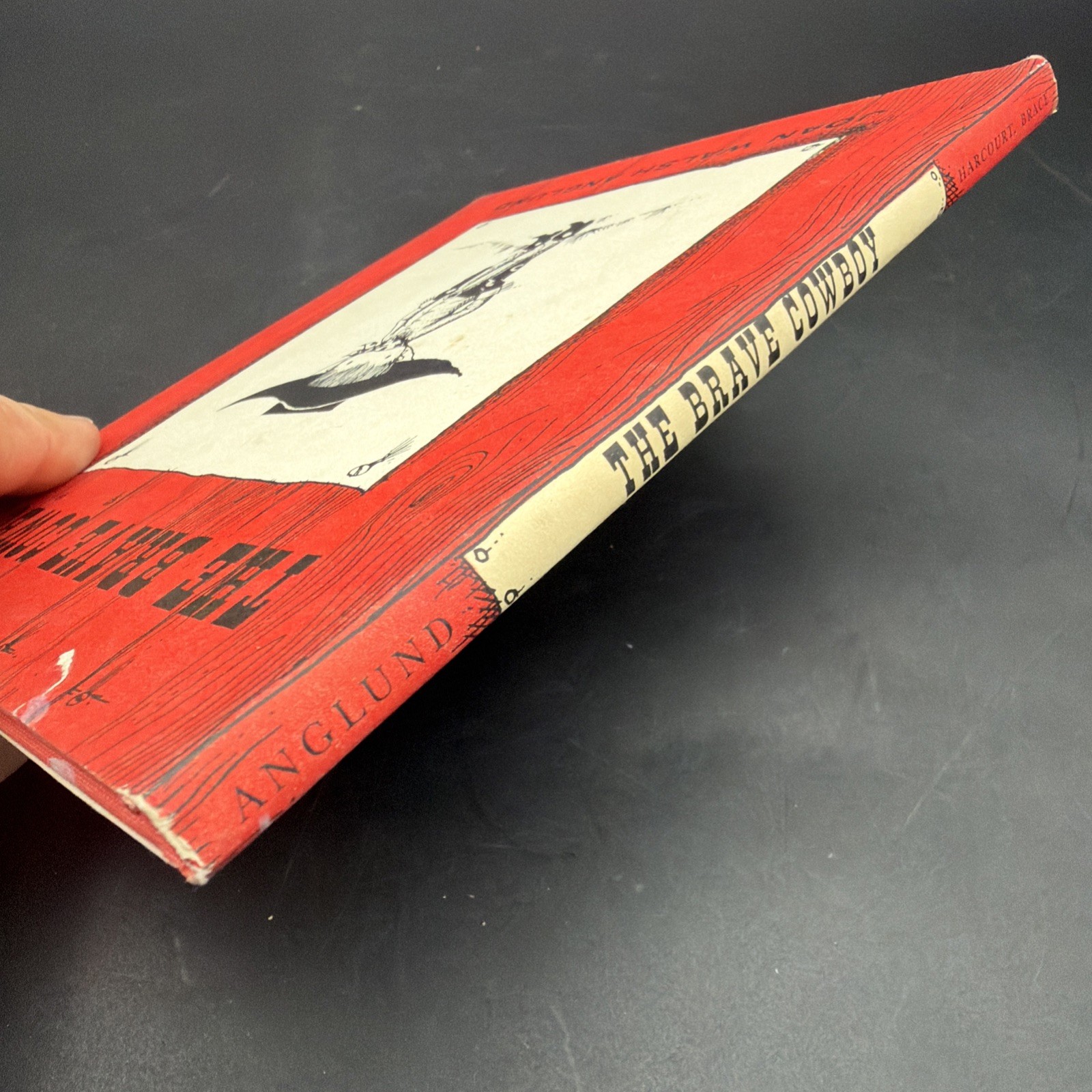 The Brave Cowboy – Joan Walsh Anglund – Harcourt, Brace and Company – 1959 – HC