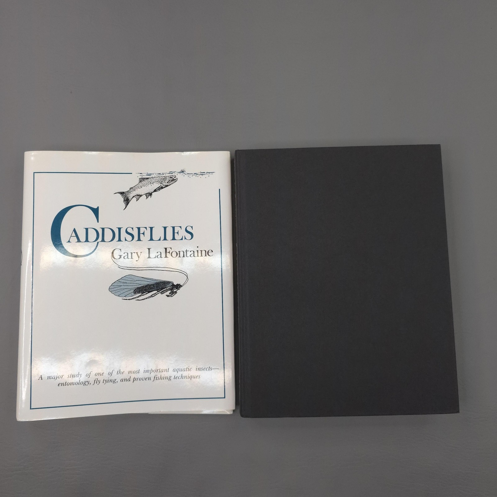 CADDISFLIES GARY LAFONTAINE HARDCOVER BOOK FLY TYING FISHING ENTOMOLOGY