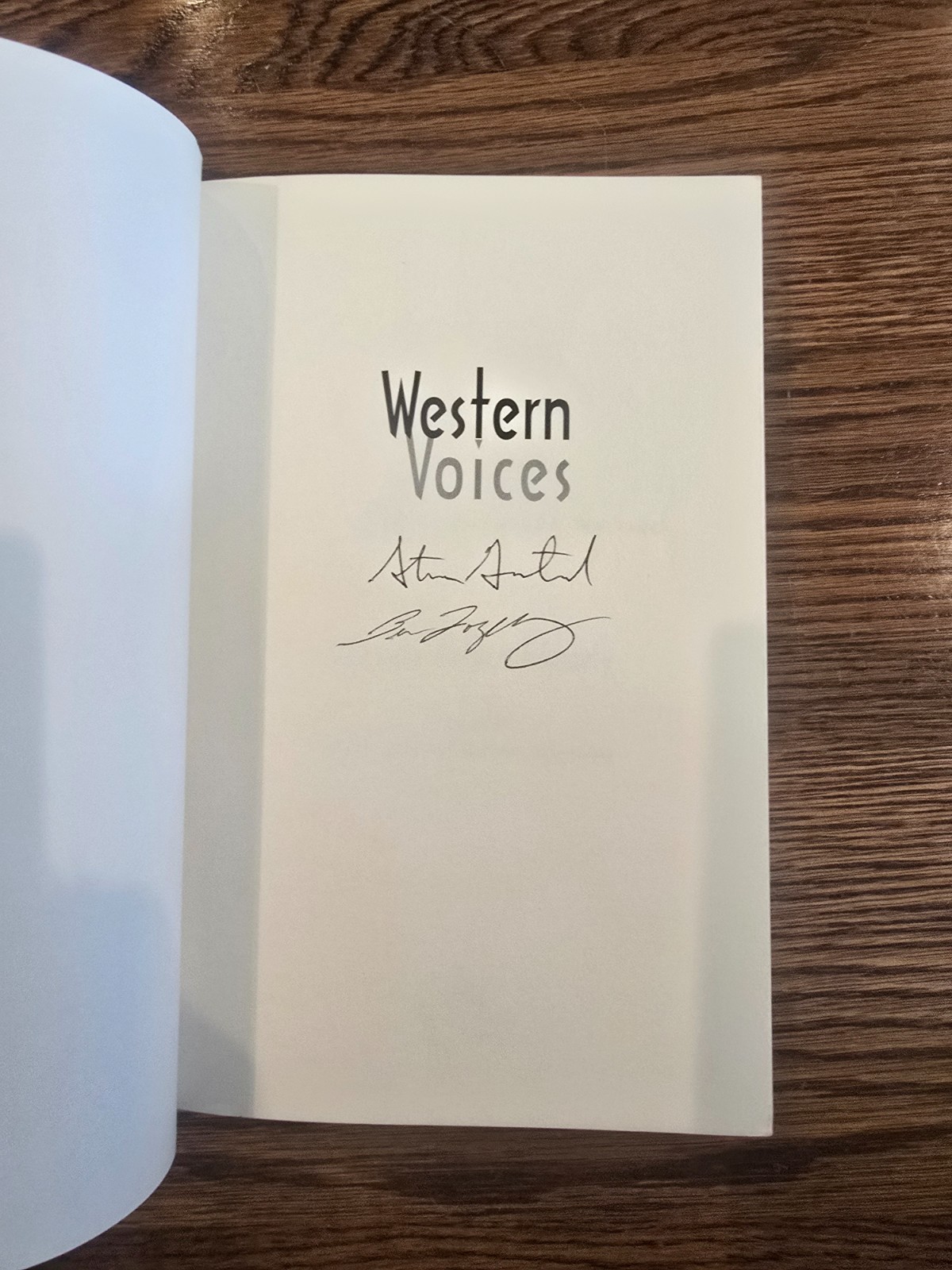 Western Voices: 125 Years of Colorado Writing ~SIGNED~ Grinstead, Fogelberg 1st