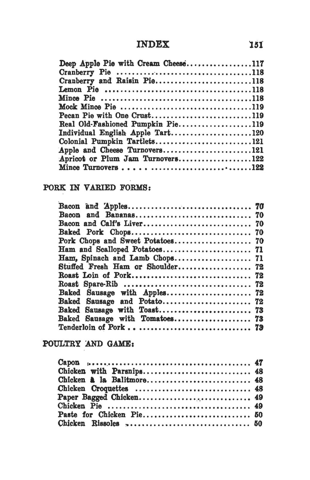 1912 Standard Paper-Bag Cookery Vintage Cook Book 159 Pages