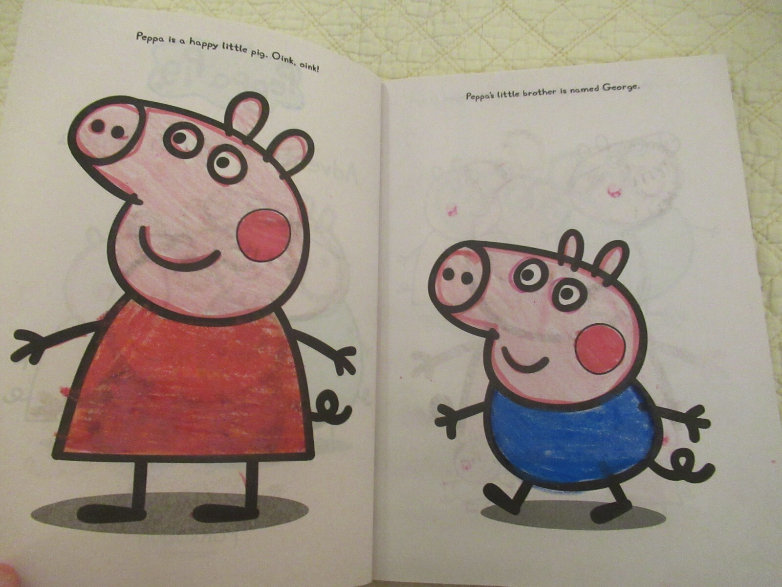 Peppa Pig Coloring Book Set (Includes Stickers) (Paperback) (Includes Crayons)