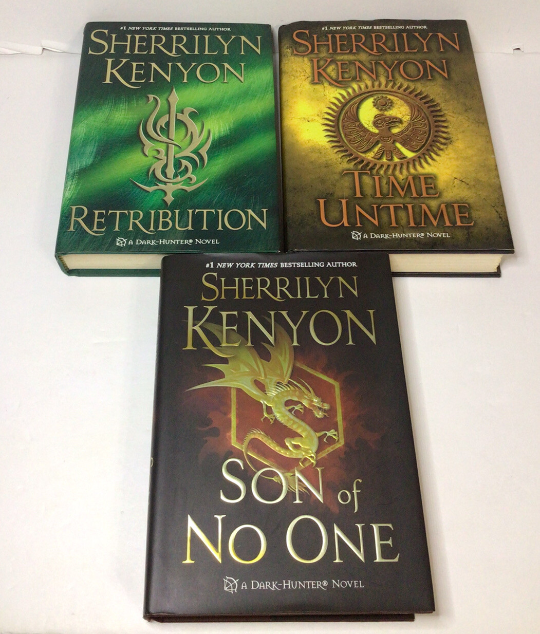 Sherrilyn Kenyon Dark Hunter Retribution Time Untime Son Of No One Set Of 3