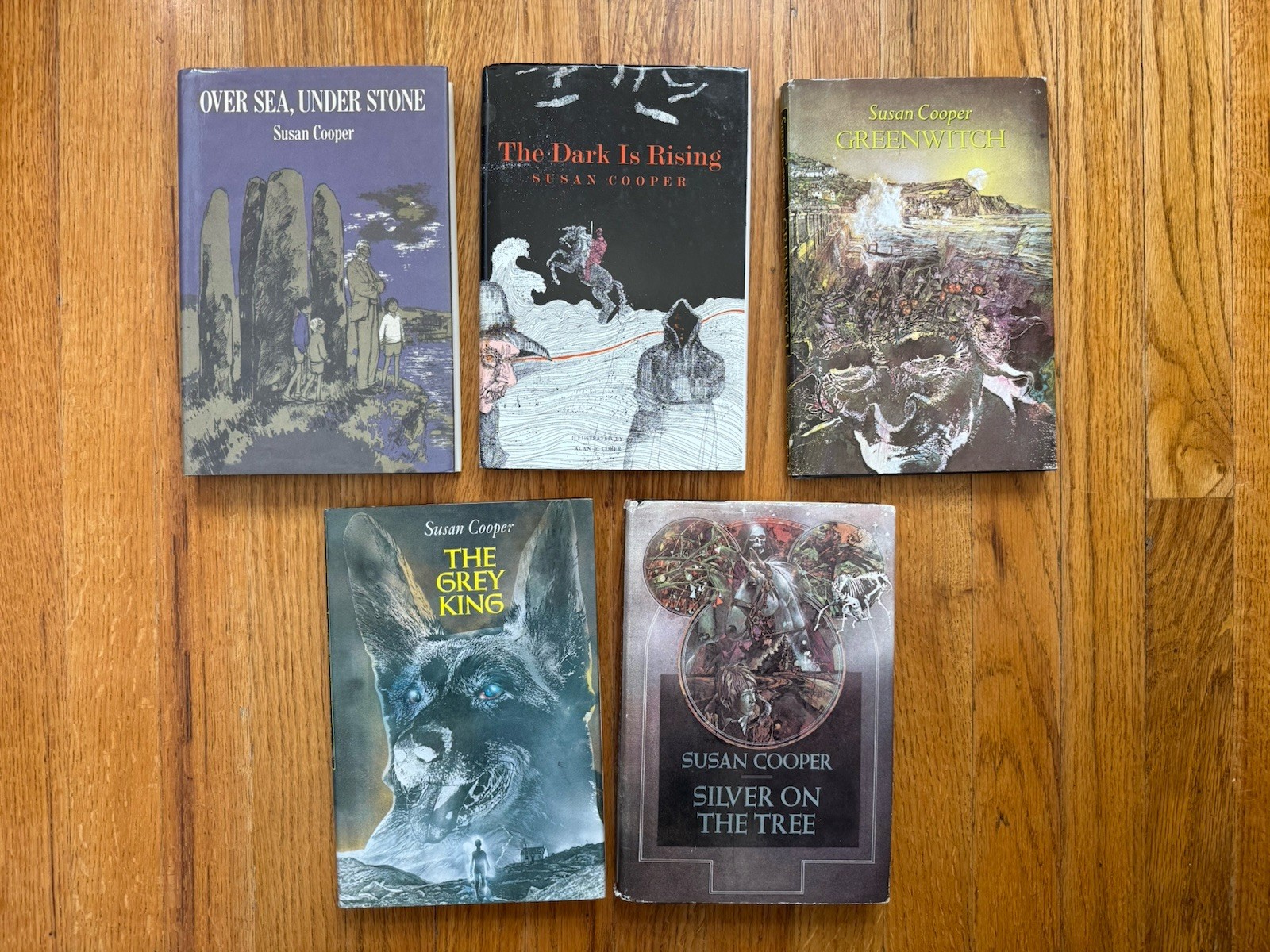 The Dark Is Rising Sequence set Susan Cooper(1st Edition/Later Print, Hardcover)