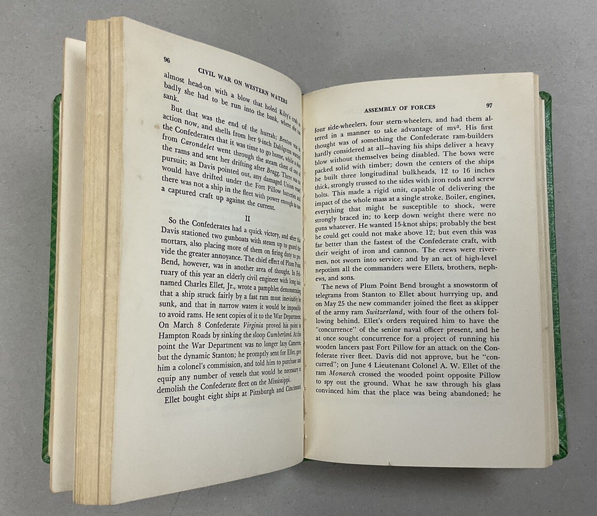 Civil War on Western Waters Fletcher Pratt Hardcover. Preowned, 255 Pages