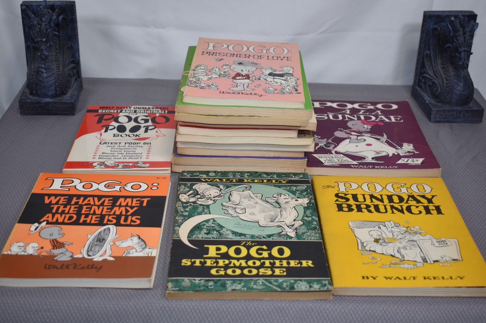 15 book POGO lot/set by Walt Kelly (1st Edition/Varied Print, paperback)