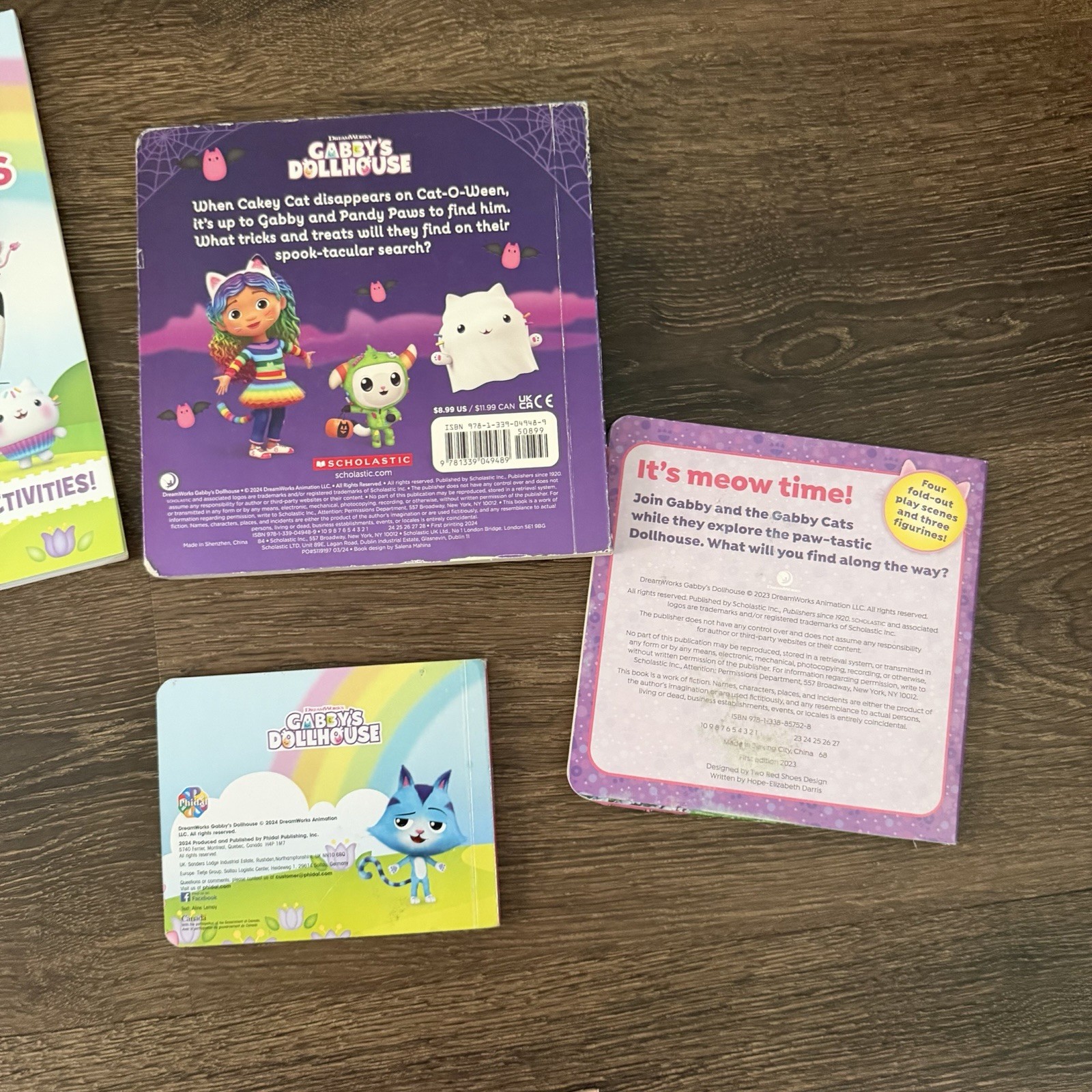 Gabby’s Dollhouse Book Lot 12 Scholastic Level 1 Reader Phonics CatRat