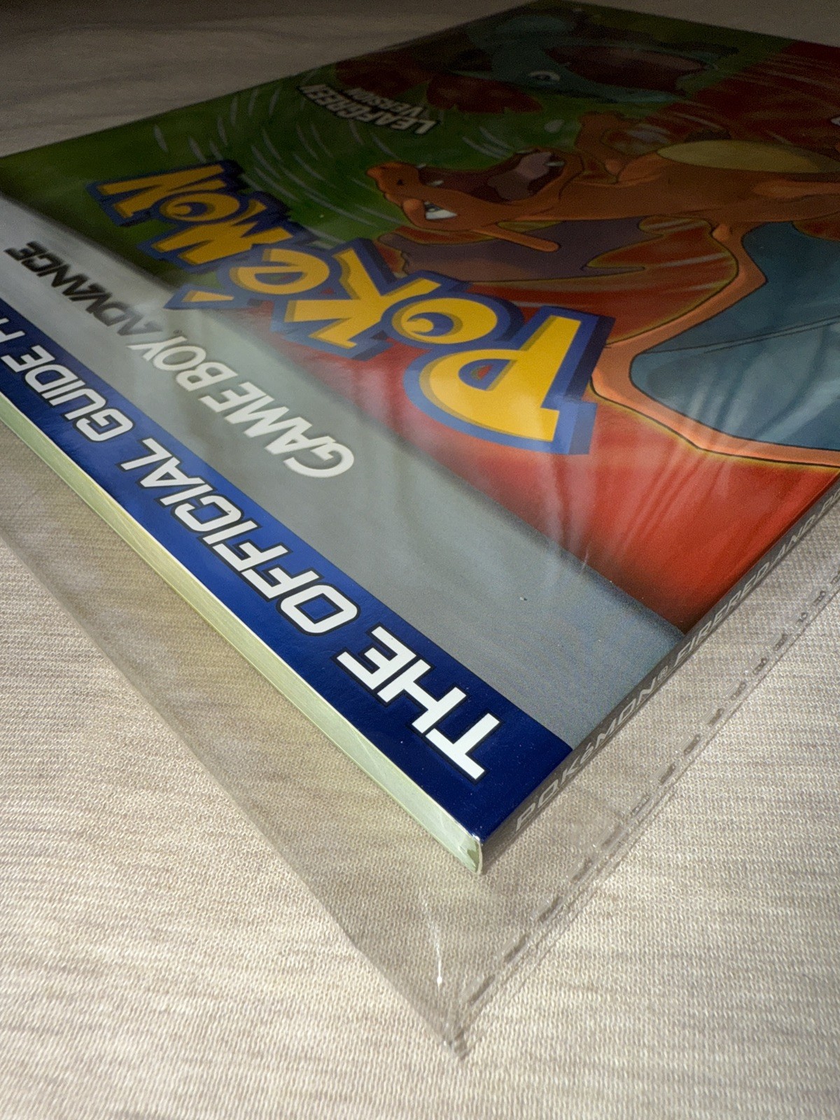 Pokemon FireRed LeafGreen GBA Official Nintendo Player’s Strategy Guide NM Clean