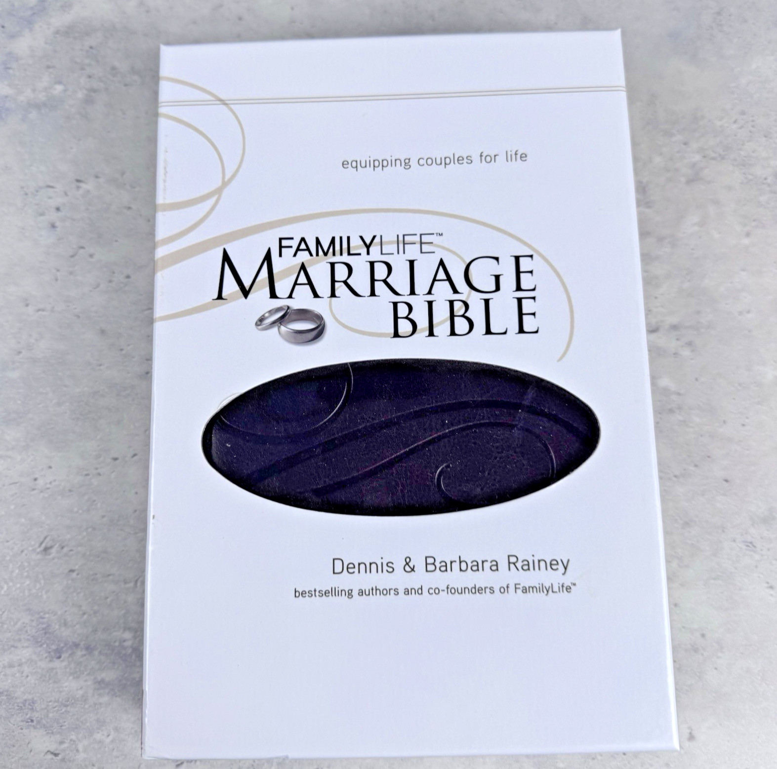 Family Life Marriage Bible NKJV Dennis & Barbara Rainey Holy Box Devotions