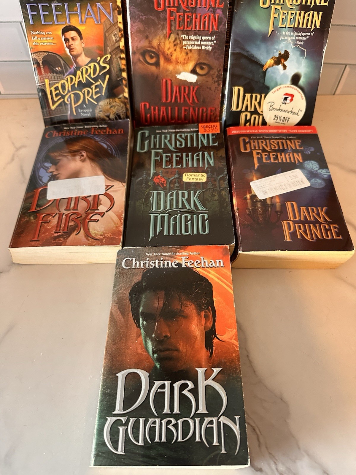 Christine Feehan Lot of 7 Paperback Books (146)