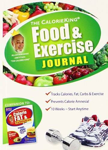 The CalorieKing Food & Exercise Journal – Paperback By Alan Borushek – GOOD