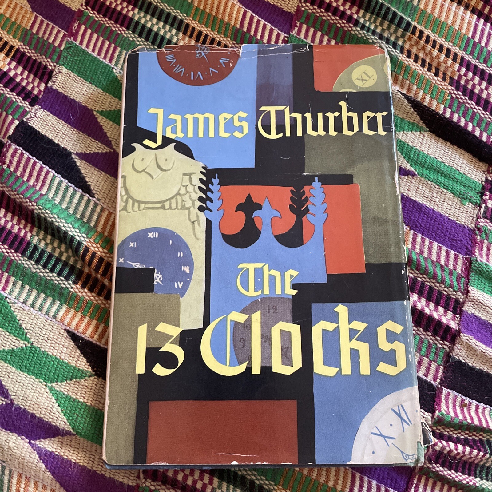 1950 The 13 Clocks by James Thurber Marc Simont Illustrator HC DJ 4th Printing